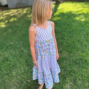 Carters girl floral dress NEW tags on size 6/6X